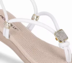 Obrázok z Piccadilly 513039-1 Dámske sandále biele