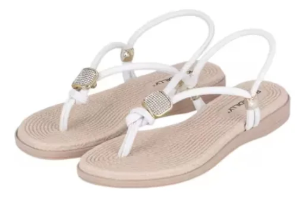 Obrázok z Piccadilly 513039-1 Dámske sandále biele