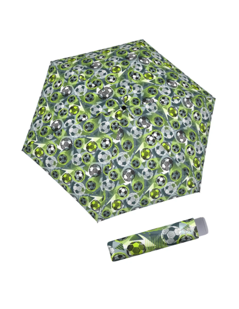 Obrázok z DOPPLER Kids Mini light up Football - dětský skládací deštník vícebarevný