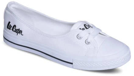 Obrázok z Lee Cooper LCW-26-02-4356L Dámske baleríny biele