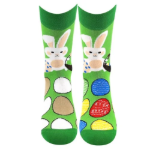 Obrázok z LONKA Ponožky dětské DEASTERIK s velikonočním motivem ZAJÍCE (3 páry)