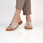 Obrázok z Batz Isabelle beige Dámske zdravotné šľapky