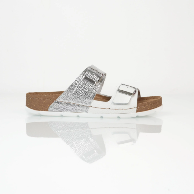 Obrázok z Batz Mallorca white Dámske zdravotné šľapky