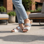 Obrázok z Batz Mallorca white Dámske zdravotné šľapky