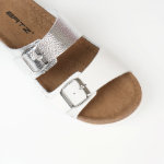 Obrázok z Batz Mallorca white Dámske zdravotné šľapky