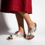 Obrázok z Batz Mallorca white Dámske zdravotné šľapky