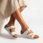 Obrázok z Batz Elba White Dámske zdravotné šľapky