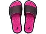 Obrázok z Rider Flow 83799-BN578 Dámske šľapky čierno/ružové
