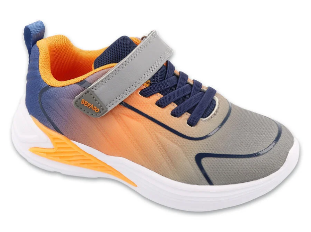Obrázok z BEFADO 516X458 516Y458 tenisky SPORT SIGMA šedo oranžová