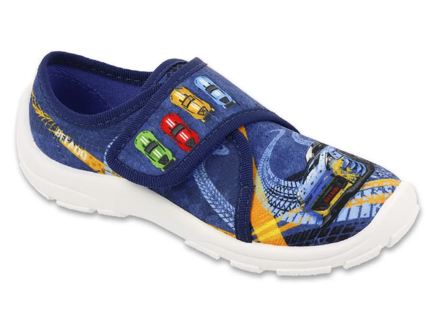 Obrázok z BEFADO 974X603 chlapecké bačkorky DANNY auta