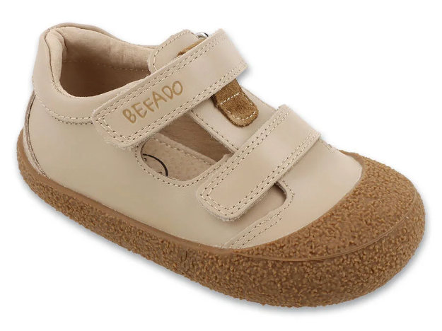 Obrázok z BEFADO 005X003 botičky BAREFOOT SANDI béžové