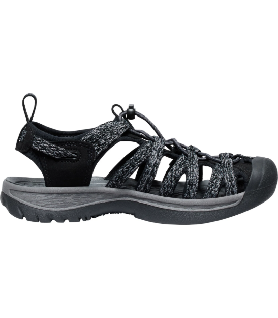 Obrázok z KEEN Whisper W Dámske sandále black/steel grey