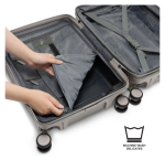 Obrázok z Heys ReNew M Charcoal 87 L