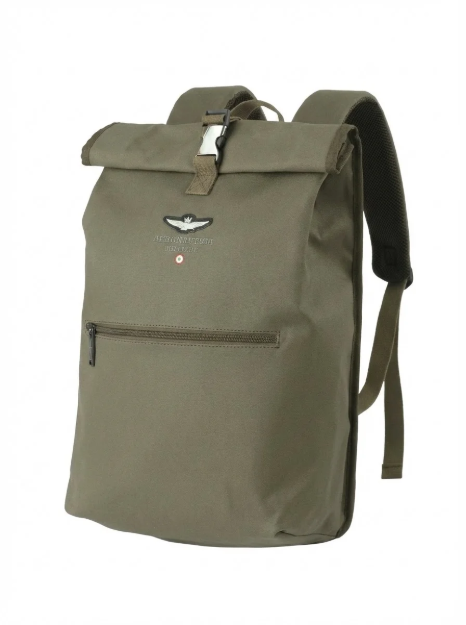 Obrázok z Batoh Aeronautica Militare New city rollup AM-544-33 zelená 17 L