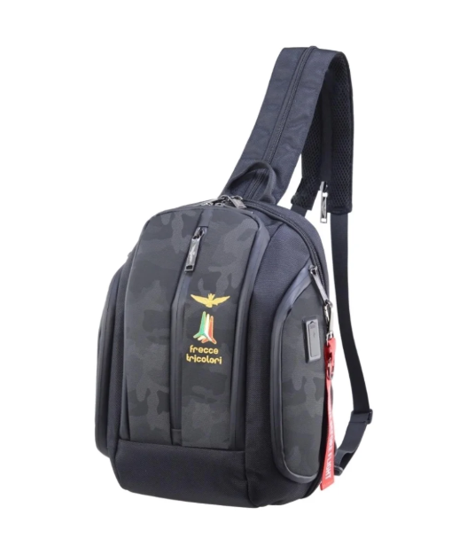 Obrázok z Batoh Aeronautica Militare Drone S AM-523-23 antracitová 10 L