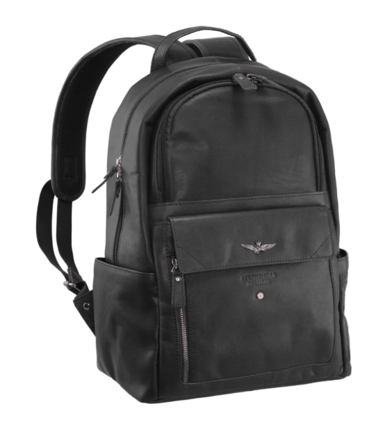 Obrázok z Batoh Aeronautica Militare Vintage classic AM-355-01 černá 18 L