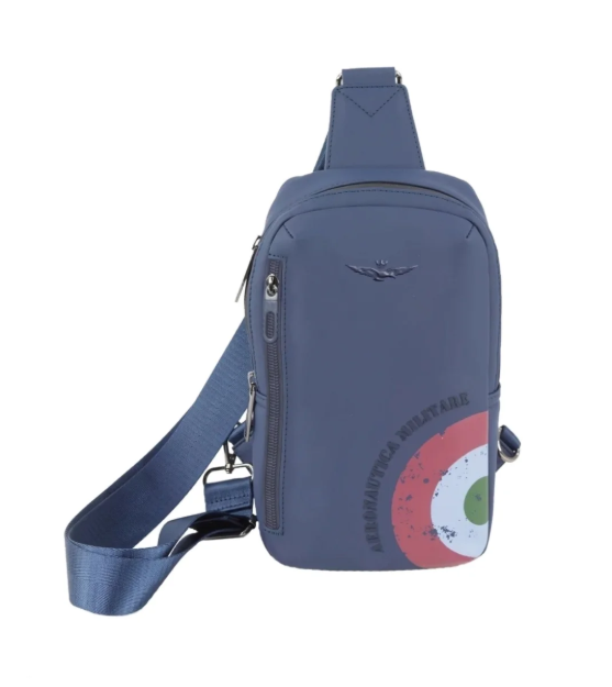 Obrázok z Batůžek crossbody Aeronautica Militare Runway AM-553-05 modrá 2,7 L