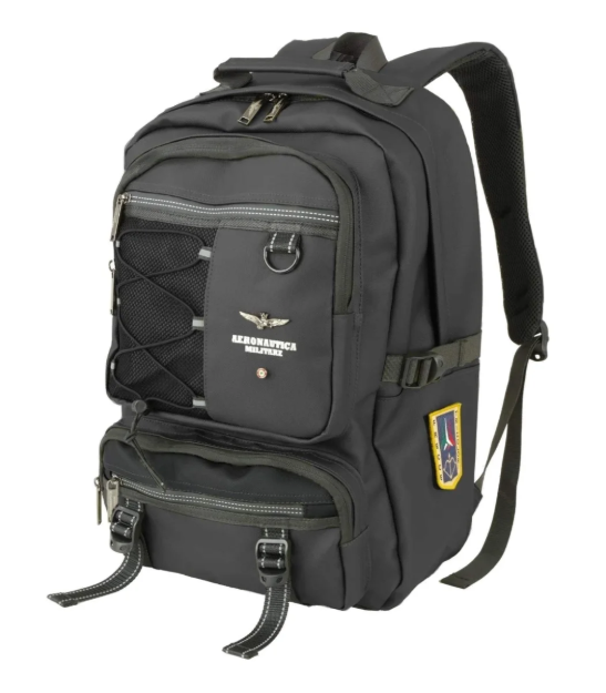 Obrázok z Batoh Aeronautica Militare Patch AM-580-01 černá 22 L