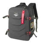 Obrázok z Batoh Aeronautica Militare Patch comby AM-582-01 černá 25 L