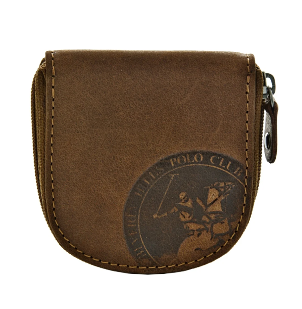 Obrázok z Peněženka na mince BHPC Circle BH-1199-65 tabáková