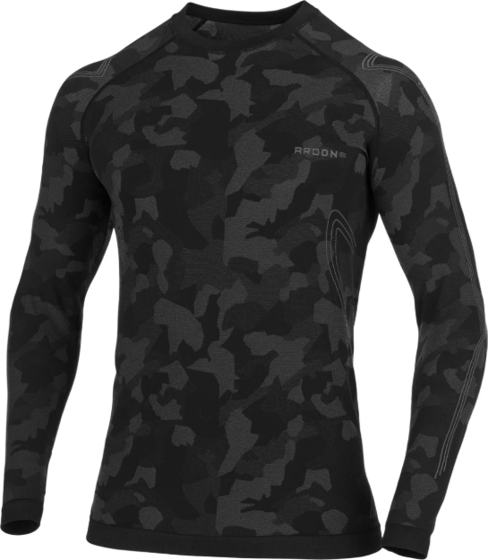 Obrázok z Funkční tričko s dlouhým rukávem ARDON®LYTANIX CAMO černá