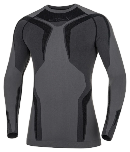 Obrázok z Funkční tričko s dlouhým rukávem ARDON®ATROCLIM tmavě šedá