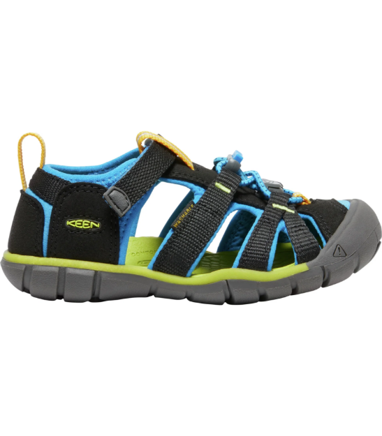 Obrázok z KEEN Seacamp II CNX Children Detské sandále black/brilliant blue