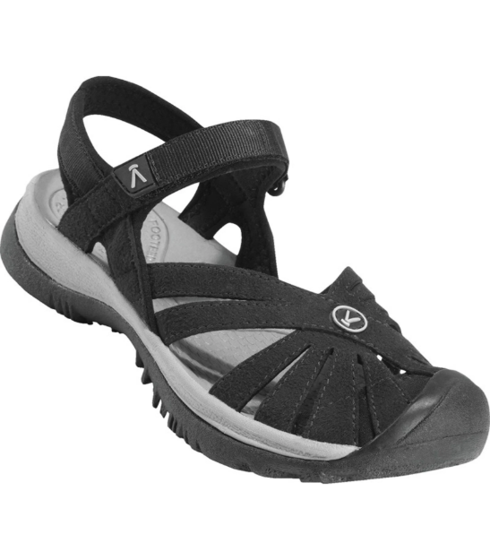 Obrázok z KEEN Rose Sandal W Dámske sandále black/neutral gray