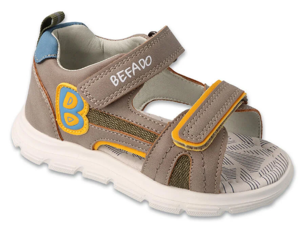 Obrázok z BEFADO 170X111 chlapsandálky BOLD béžové B