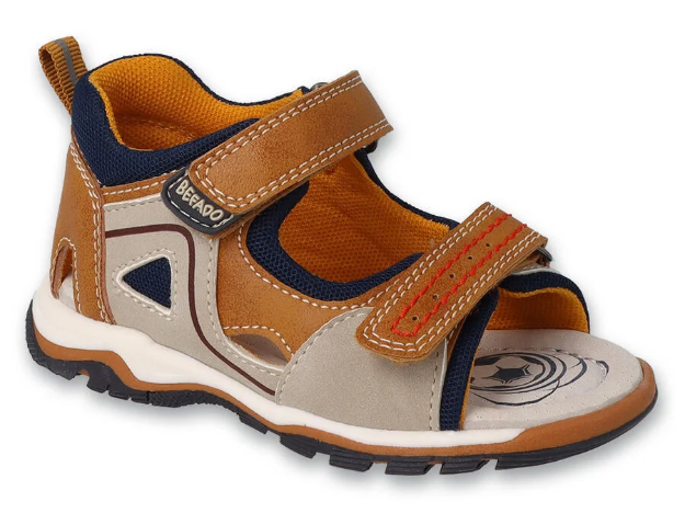 Obrázok z BEFADO 170P099 chlapecké sandálky SHAPE béžové