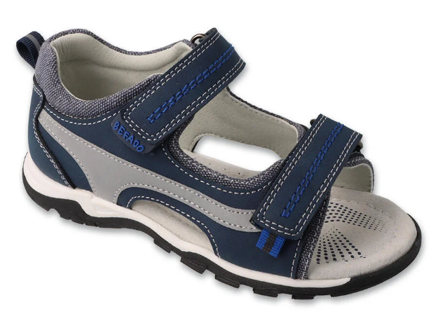 Obrázok z BEFADO 170X112 chlapecké sandálky DENIM modré