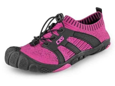 Obrázok z CXS PURESTEP Dámská barefoot obuv růžovo-černá