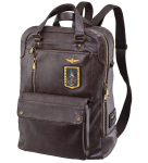 Obrázok z Batoh Aeronautica Militare Pilot L AM-476-25 hnědá 20 L