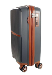 Obrázok z Cestovní kufr Dielle S PP STRIPE 190-55-23 antracitová 38 L