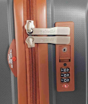 Obrázok z Cestovní kufr Dielle S PP STRIPE 190-55-23 antracitová 38 L