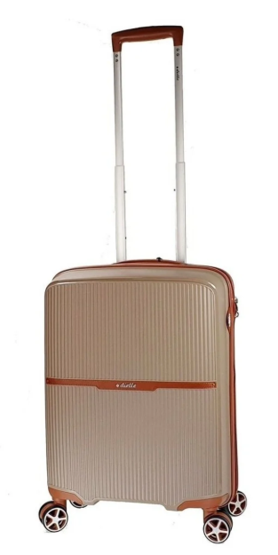 Obrázok z Cestovní kufr Dielle S PP STRIPE 190-55-60 hnědá 38 L