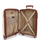 Obrázok z Cestovní kufr Dielle S PP STRIPE 190-55-24 béžová 38 L