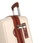 Obrázok z Cestovní kufr Dielle S PP STRIPE 190-55-24 béžová 38 L