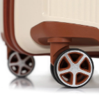 Obrázok z Cestovní kufr Dielle S PP STRIPE 190-55-24 béžová 38 L