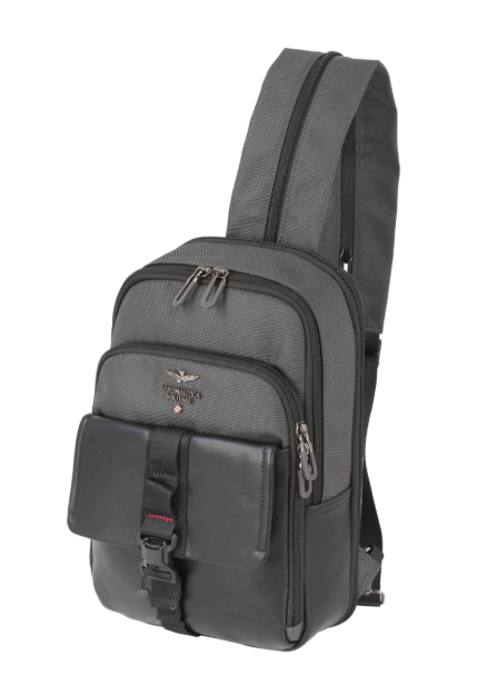 Obrázok z Batoh sling Aeronautica Militare Typhoon AM-591-13 šedá 7 L