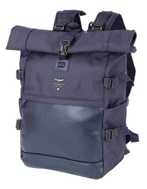 Obrázok z Batoh rollup Aeronautica Militare Typhoon AM-592-05 modrá 18 L