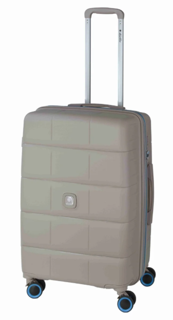 Obrázok z Cestovní kufr Dielle squares 4W M 210-67-28 šampaňská 70 L