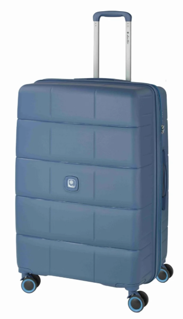 Obrázok z Cestovní kufr Dielle squares 4W L 210-77-05 modrá 110 L