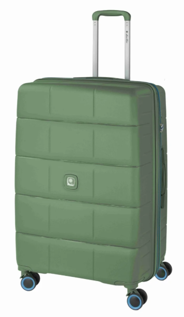 Obrázok z Cestovní kufr Dielle squares 4W L 210-77-33 zelená 110 L