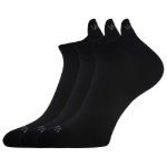 Obrázok z VOXX Ponožky sportovní krátké JOEL nízké ČERNÉ (3 páry)