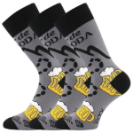 Obrázok z VOXX Ponožky pánské letní LETOUR vtipné s motivem piva DESIGN 2 (3 páry)