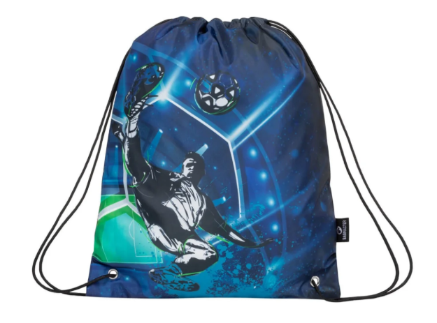Obrázok z Bagmaster SÁČEK GEN 20 B školní na přezůvky / tělocvik - fotbalista Modrá 1.2 l