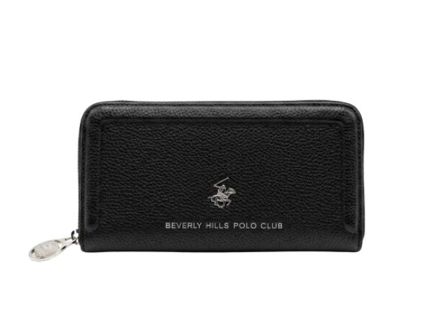 Obrázok z Dámská peněženka Beverly Hills Polo Club zip BH-4204-01 černá