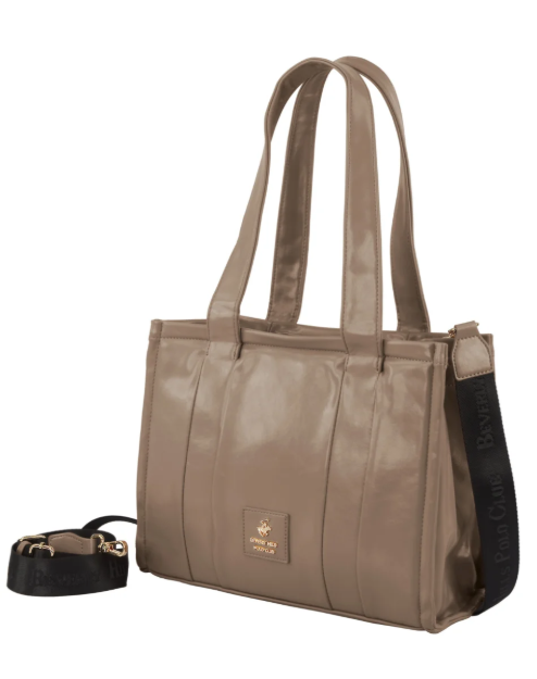 Obrázok z Dámská kabelka Beverly Hills Polo Club BH-4300-60 béžová 9,4 L