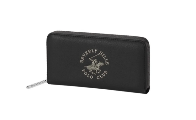 Obrázok z Dámská peněženka Beverly Hills Polo Club zip BH-4265-01 černá